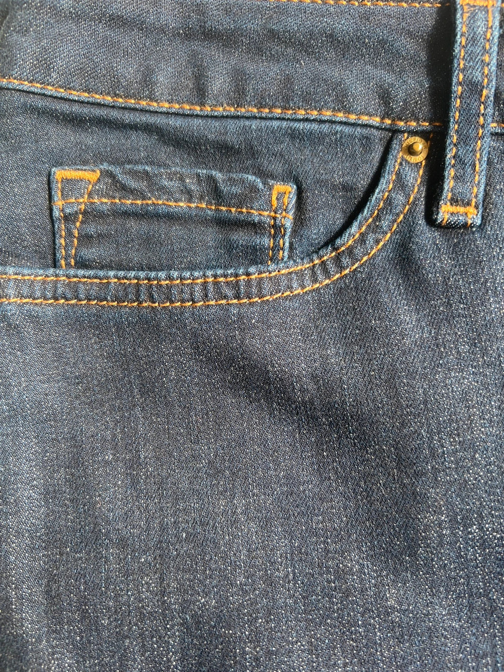 Tommy Hilfiger navy straight jeans classic fit with logo patch and quality denim.