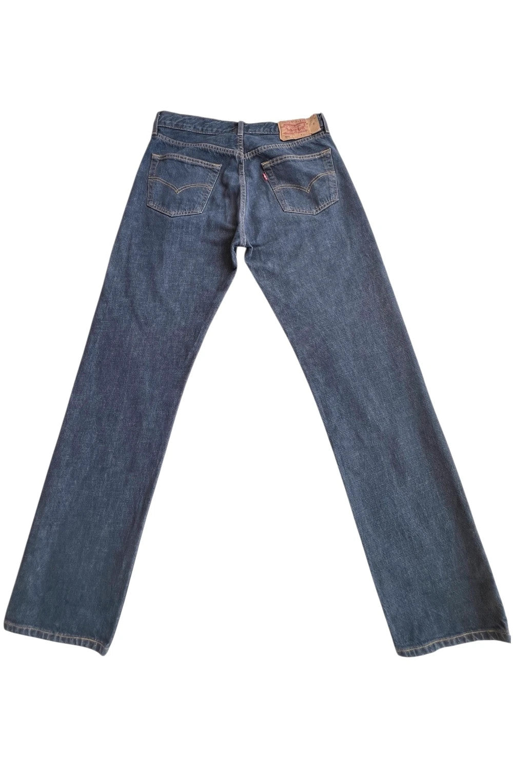 Levi Strauss & Co grey straight jeans faded washed denim vintage Y2K unisex classic fit
