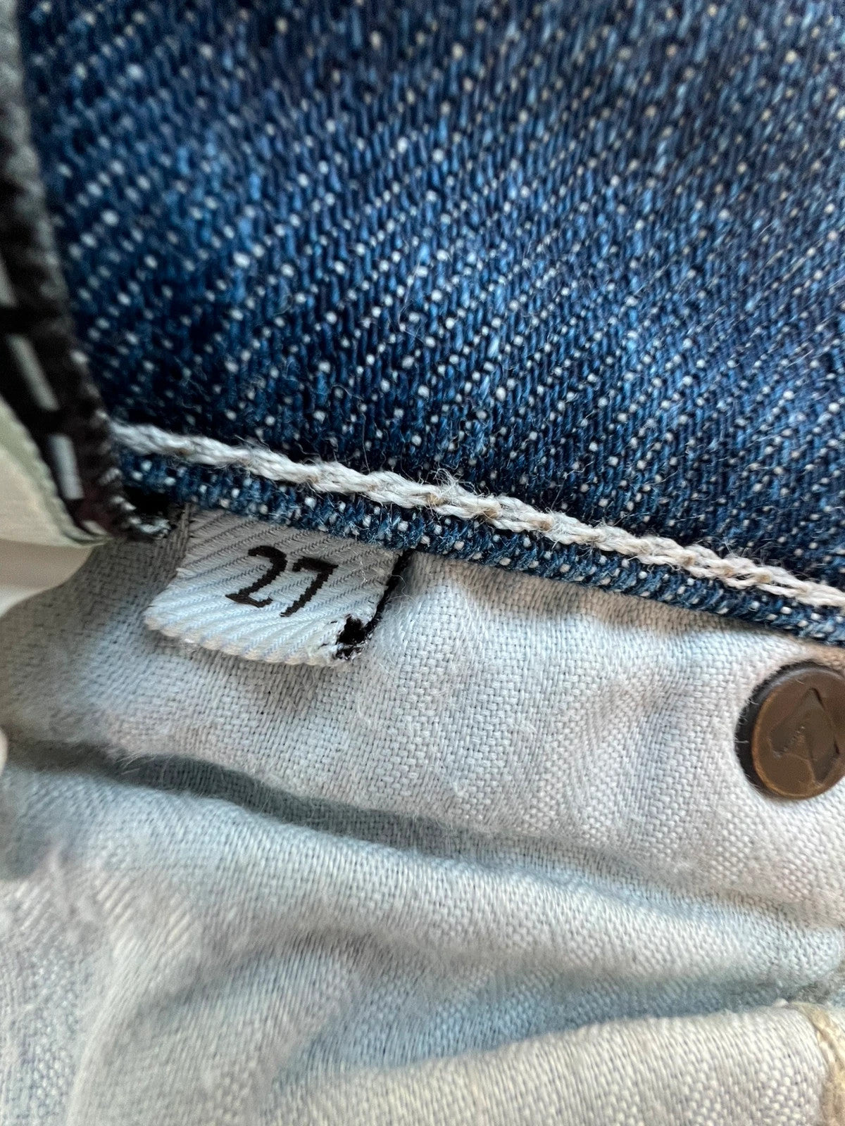 7 For All Mankind navy straight leg jeans low rise Y2K vintage style
