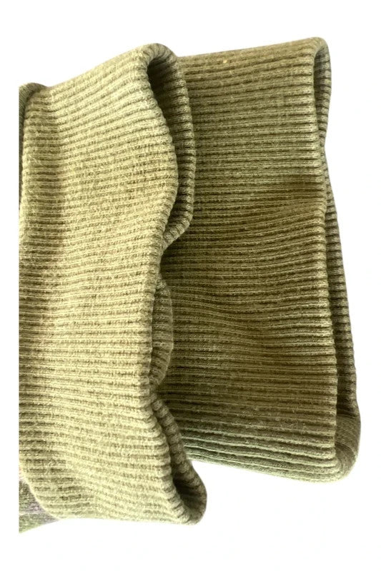 Adidas khaki camouflage oversized sweatshirt large logo casual streetwear style.