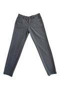 Tommy Hilfiger grey chino trousers with logo tag and soft fabric blend.