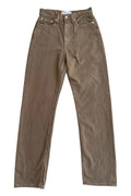 Calvin Klein brown straight jeans high rise denim with vintage style and no tags.