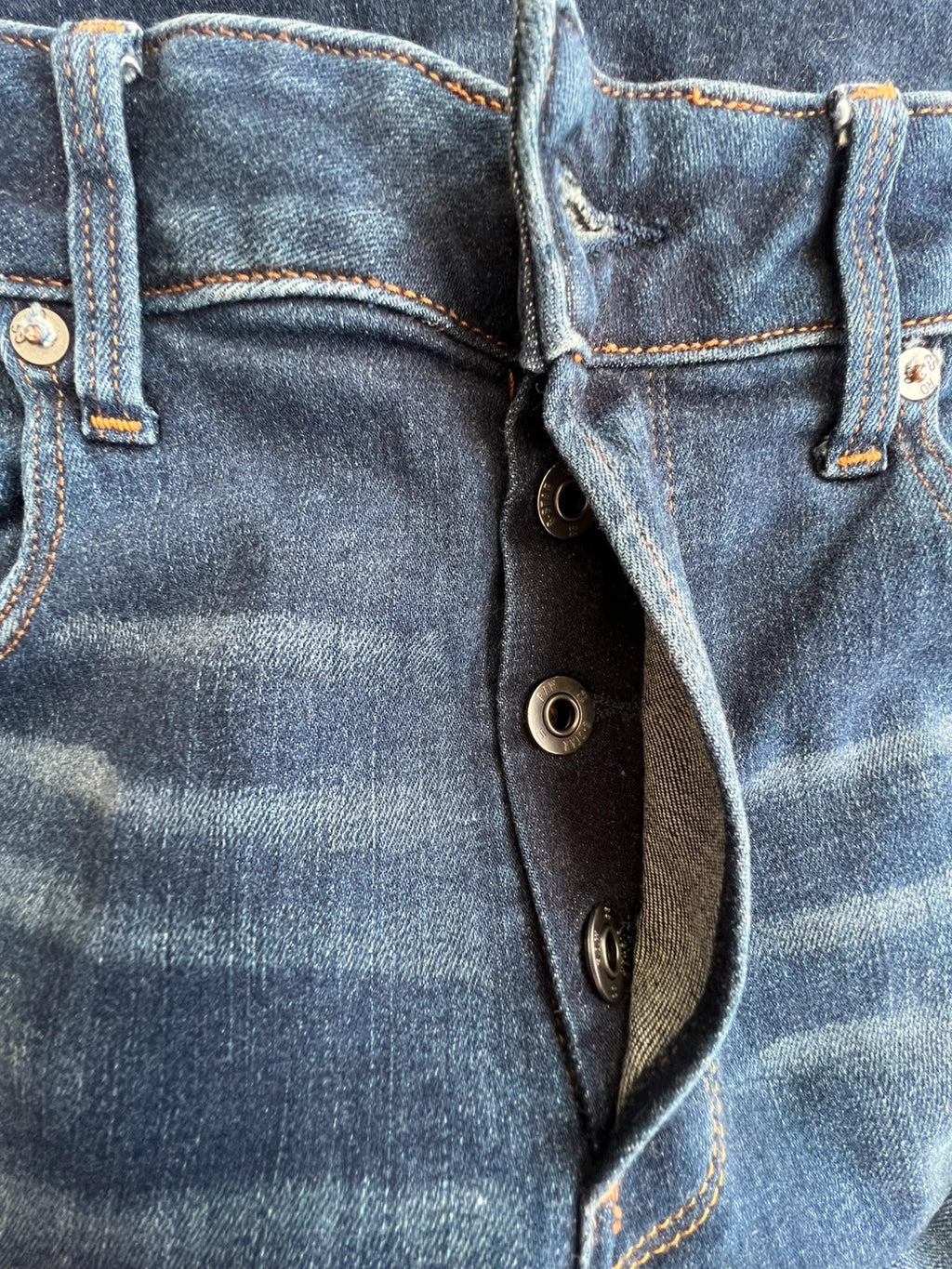 G-Star blue slim jeans 3301 with classic style and denim material.