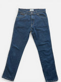 Wrangler navy straight jeans Texas Slim classic cowboy style durable denim