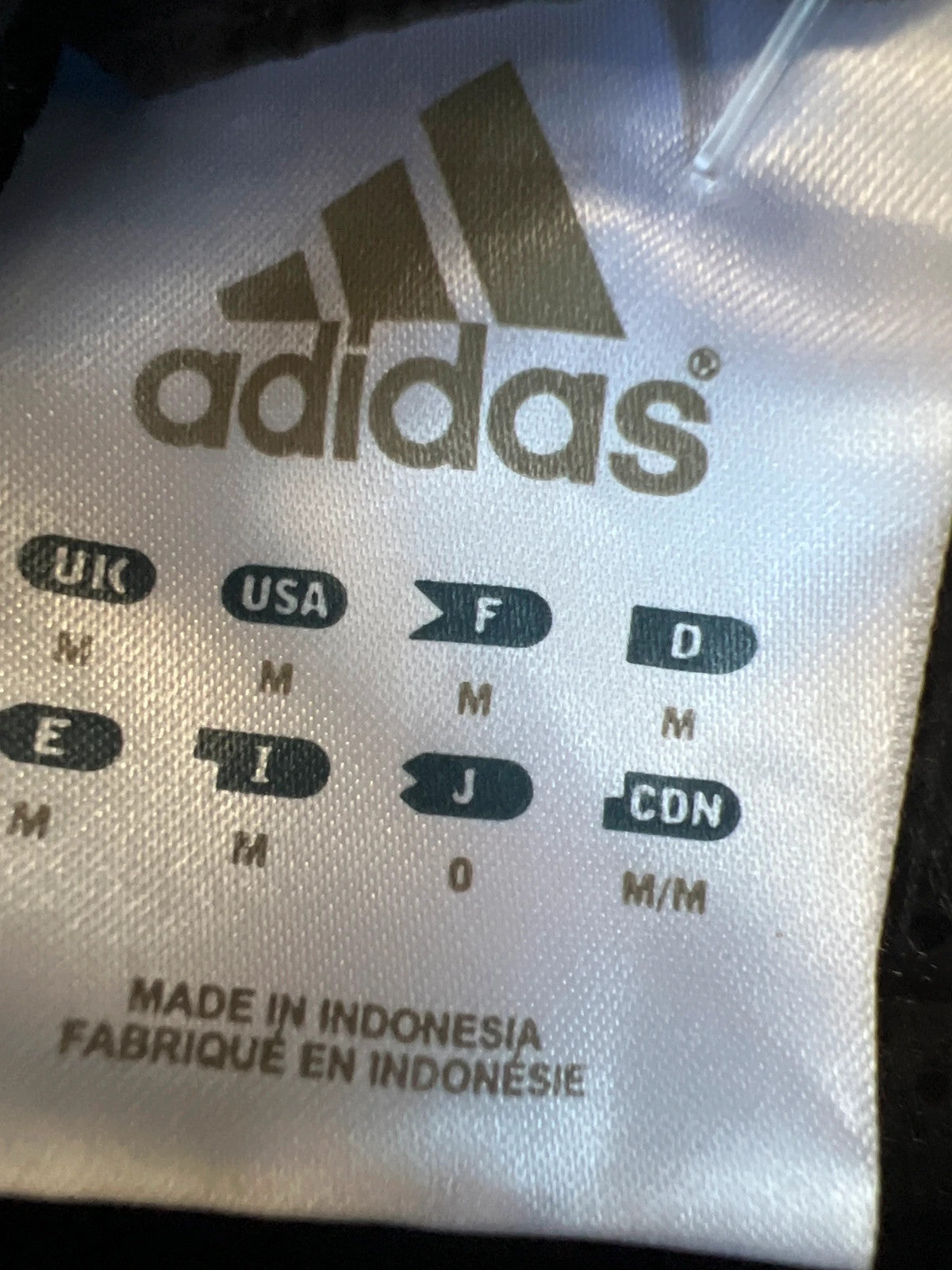 Adidas black bomber jacket reversible London 2012 logo and Olympic detail.