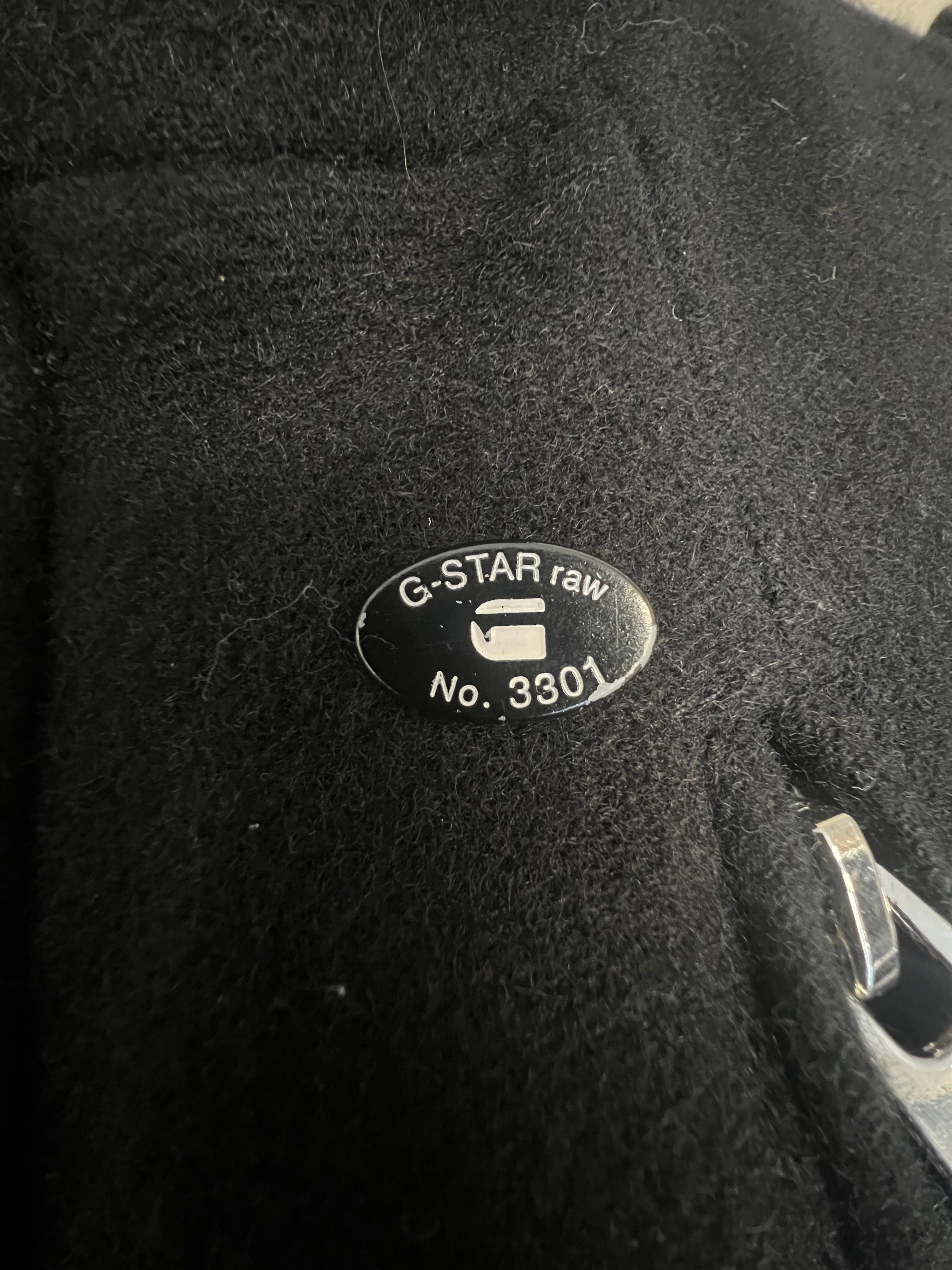 G-Star RAW Hooded Wool Jacket Mujer M Negra | Veste en laine femme noire M