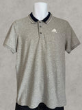 Adidas Climalite Sport Essentials Polo Shirt Grey Men’s Size M