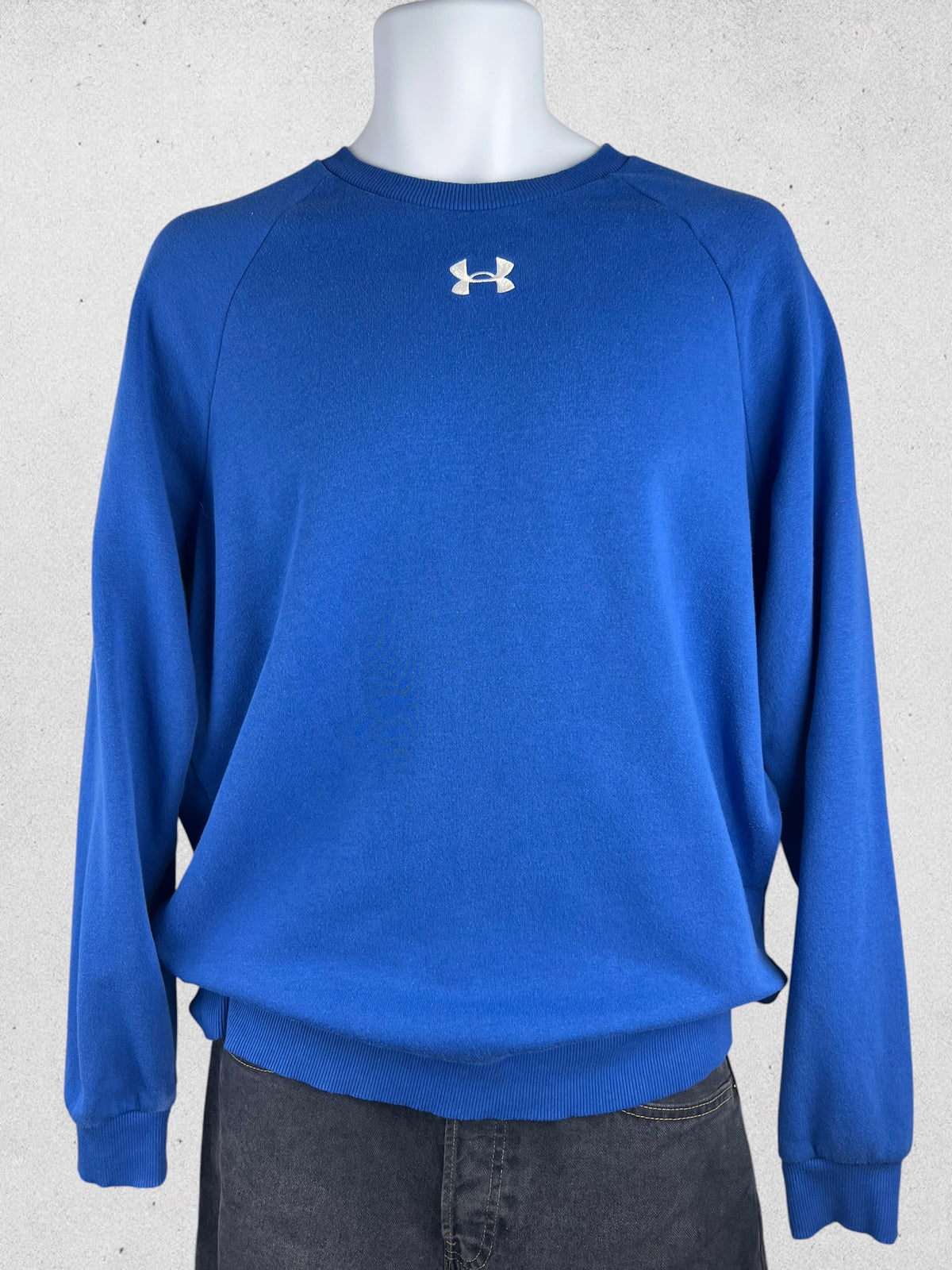 Under Armour Blue Fleece Crewneck Sweatshirt – Men’s Size S