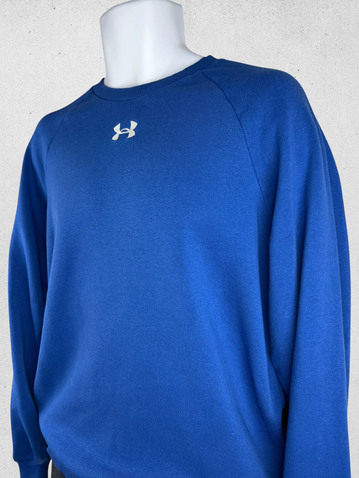 Under Armour Blue Fleece Crewneck Sweatshirt – Men’s Size S