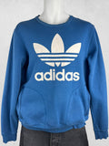 Adidas Originals Women’s Blue Trefoil Sweatshirt – Size M