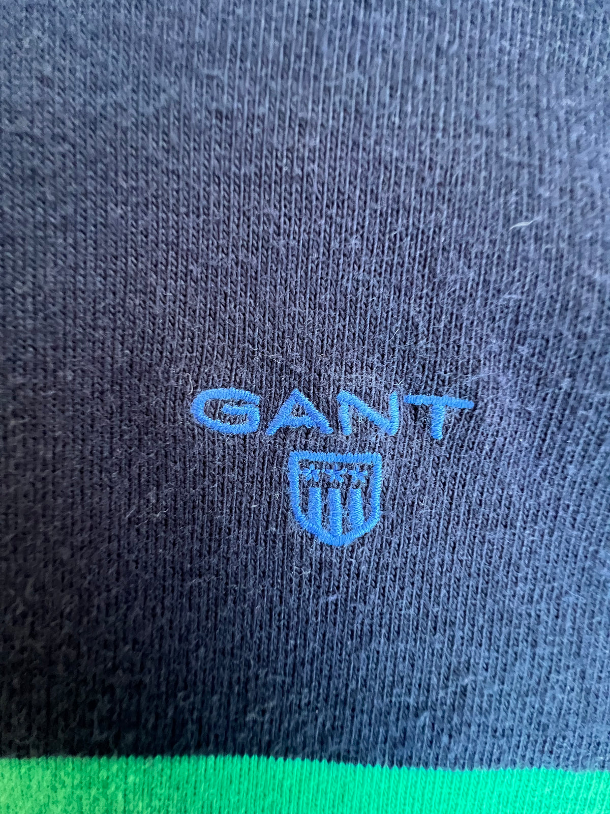 GANT Multicolor Striped Rugby Polo Shirt Navy XL