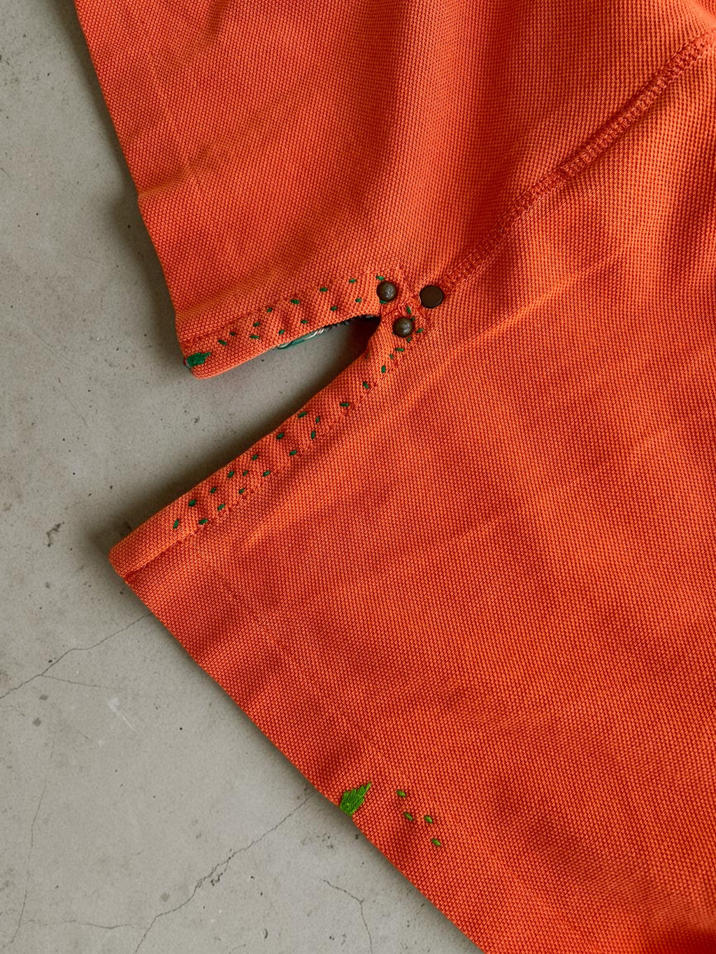 Polo Ralph Lauren Big Pony Long Sleeve Rugby Polo Shirt Orange XXL